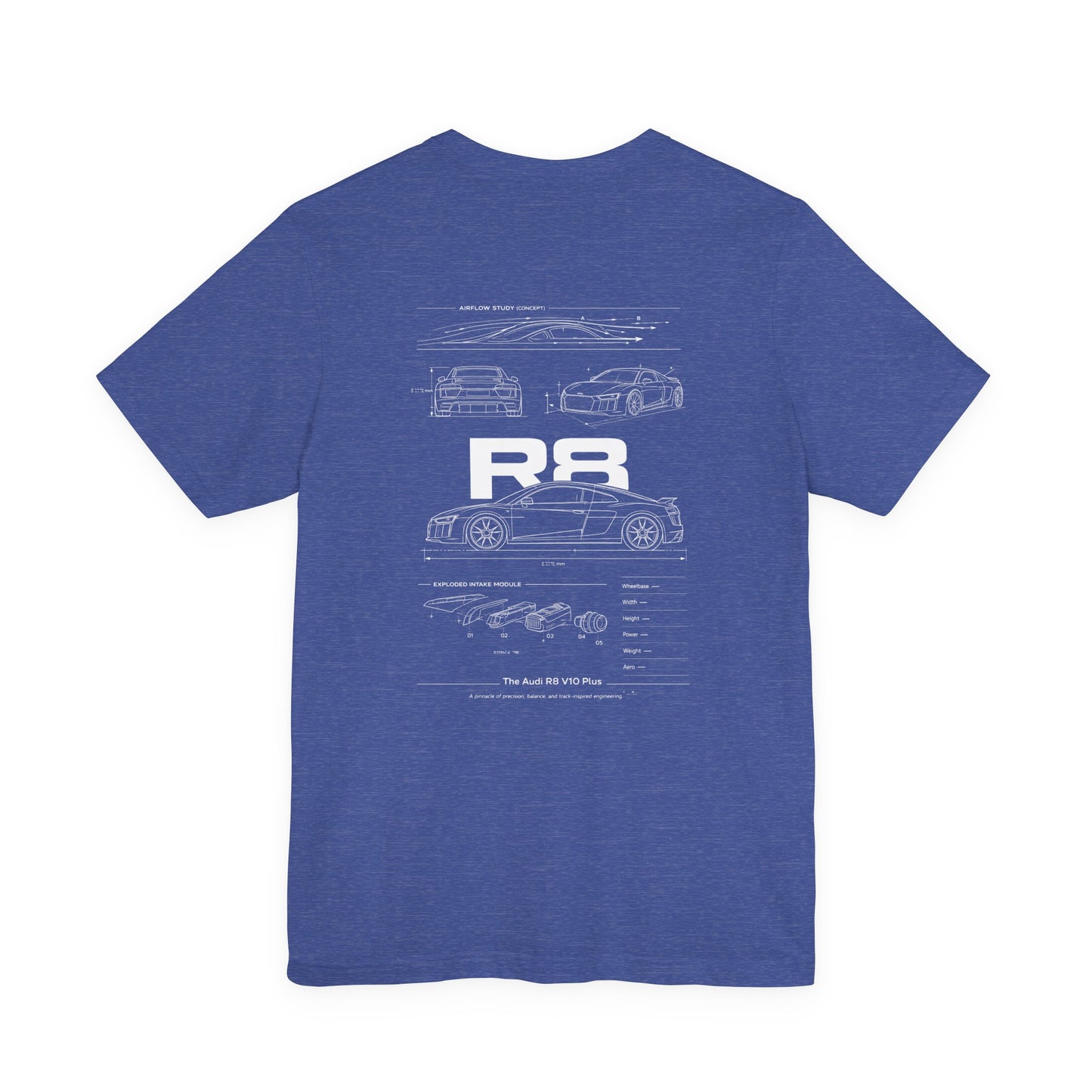Audi R8 V10 Blueprint